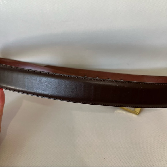 Coach Brown Leather Belt - Picture 9 of 12
